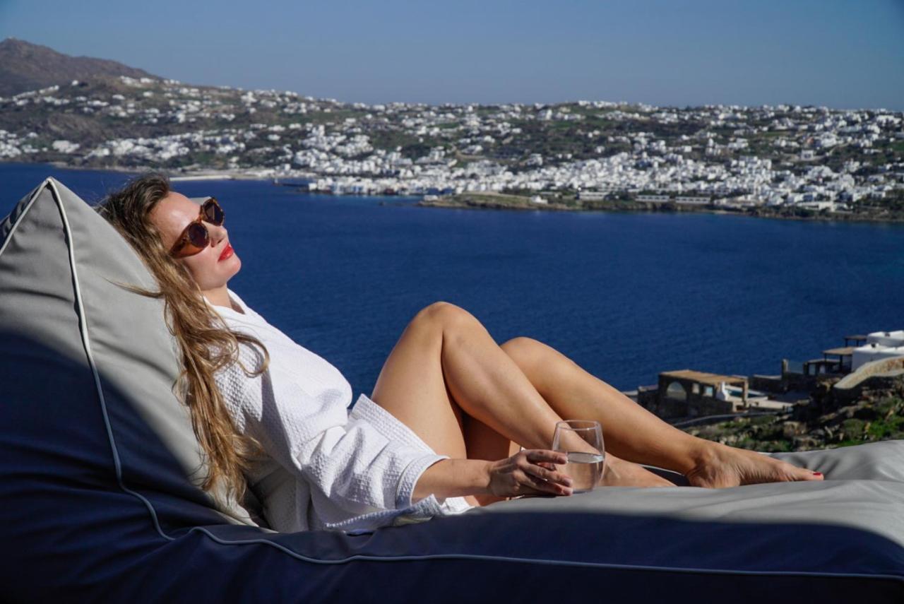 Mykonos Point Luxury Villas Mykonos Town Bagian luar foto