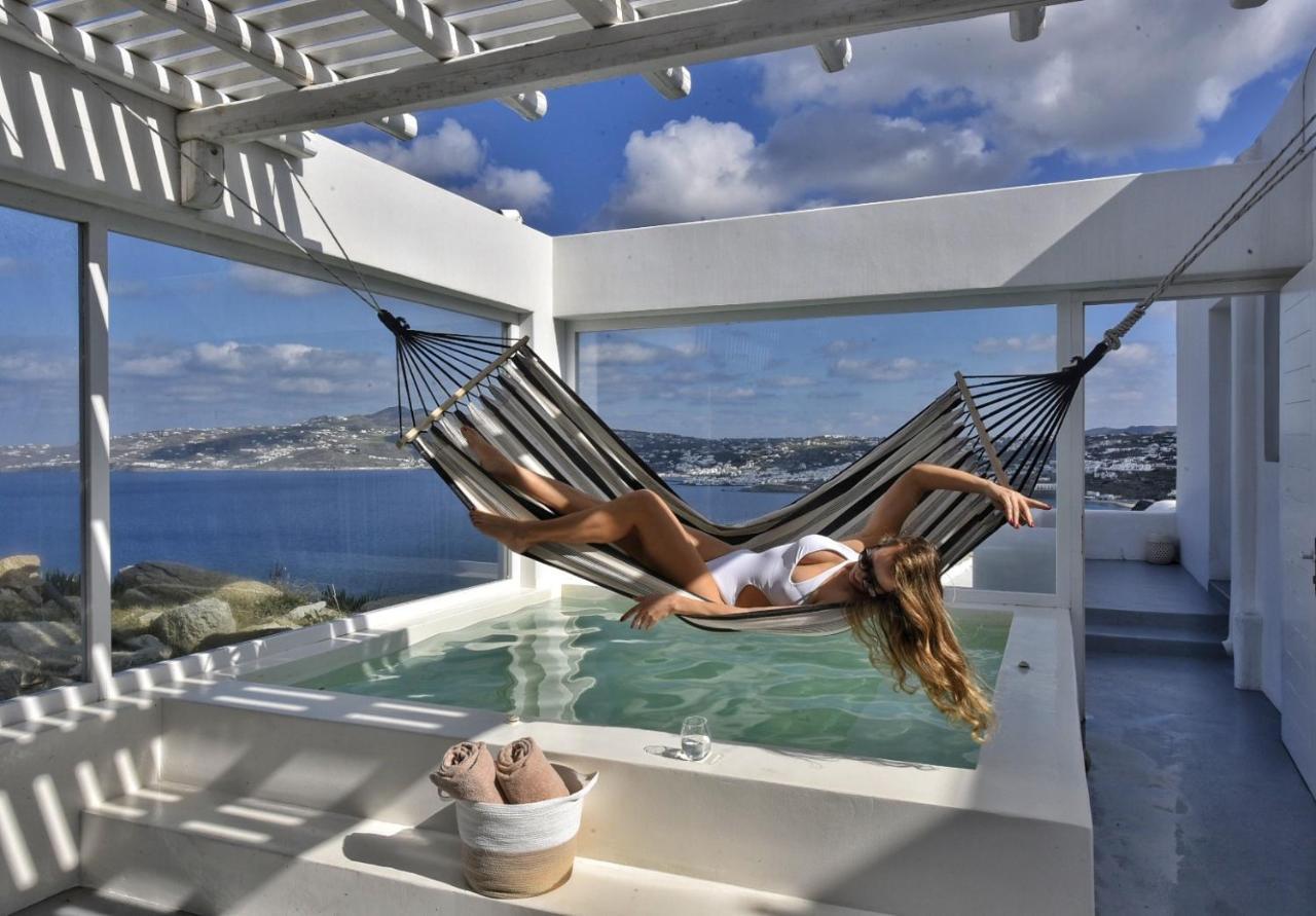 Mykonos Point Luxury Villas Mykonos Town Bagian luar foto