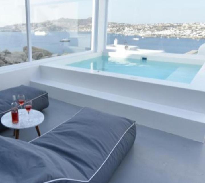 Mykonos Point Luxury Villas Mykonos Town Bagian luar foto